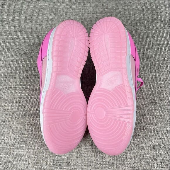Mens 5.5 / Women 7 - Nike Dunk Low ID Pink White New Sneakers FJ2253-901 - Picture 8 of 10